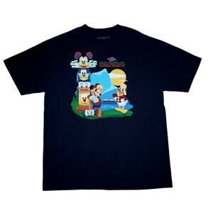 Disney Cruise Line Alaska Sailings 2011 T-Shirt XL Mickey Donald Pluto Goofy